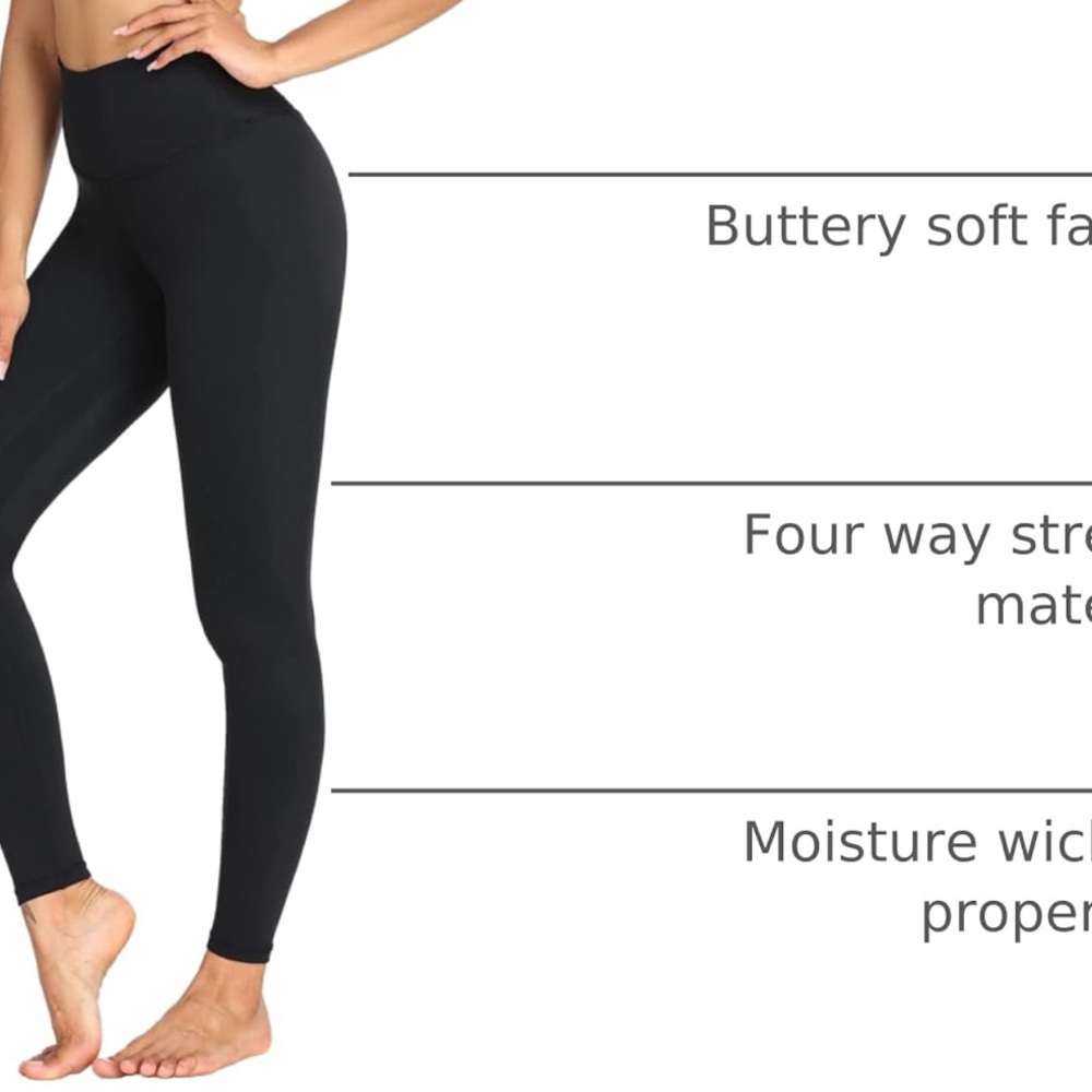 Stylish Women's Leggings - Teal, Mint, Mauve, and Dark Purple - Picture 6 of 6